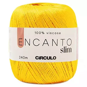 Linha Encanto Slim Cor-1289- Canário 240mts
