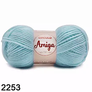 Fio Amiga Circulo 100g 2253- Azul Candy