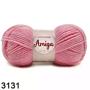 Fio Amiga Circulo 100g 3131- Rosa Candy