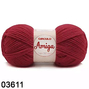 Fio Amiga Circulo 100g 3611- Rubi