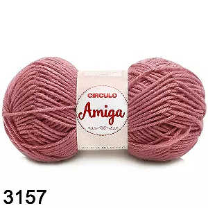 Fio Amiga Circulo 100g 3157- Roseira