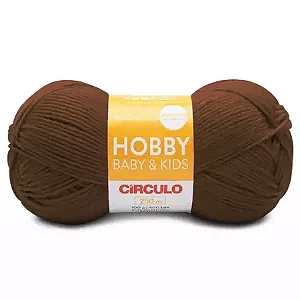 Fio Hobby Baby e Kids Circulo 100g 7569- Brigadeiro