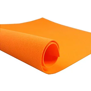 EVA Placa 40x50cmx1,5mm Cor Laranja 1 Unidade