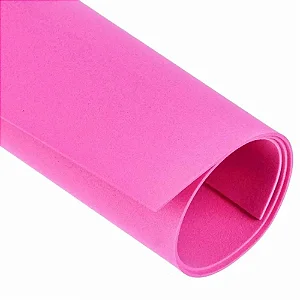 EVA Placa 40x50cmx1,5mm Cor Rosa Pink 1 Unidade