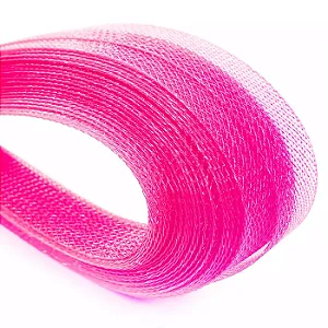 Fita Crinol - 5cm - RO.110039 Rosa Flúor Com 22,8Mt