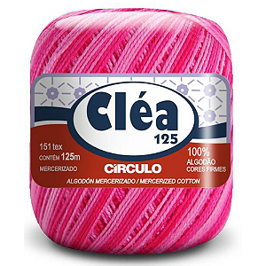 Linha Clea 125 Circulo Cor 9427- Flor Com 125 Metros