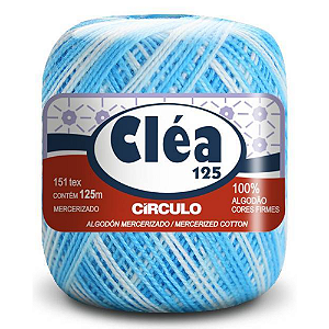 Linha Clea 125 Circulo Cor 9113- Cascata Com 125 Metros