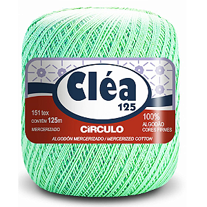 Linha Clea 125 Circulo Cor 5743- Neo Mint Com 125 Metros