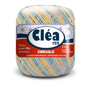 Linha Clea 125 Circulo Cor 9337- Marshmallow Com 125 Metros
