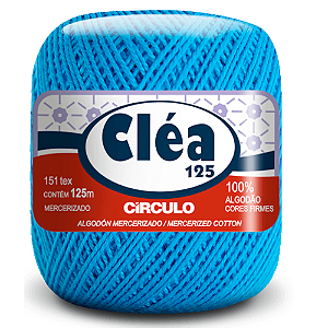Linha Clea 125 Circulo Cor 2194- Turquesa Com 125 Metros