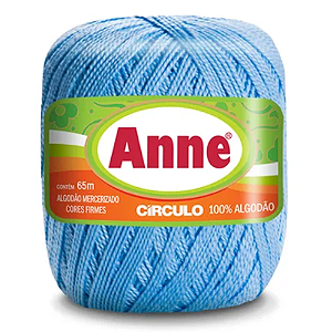 Linha Anne 65m Algodão Cor 2137- Hortencia com 65 metros