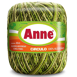 Linha Anne 65m Algodão Cor 9392- Folha com 65 metros
