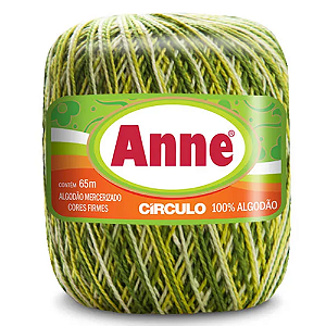 Linha Anne 65m Algodão Cor 9462- Oliva com 65 metros