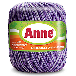 Linha Anne 65m Algodão Cor 9587- Boneca com 65 metros