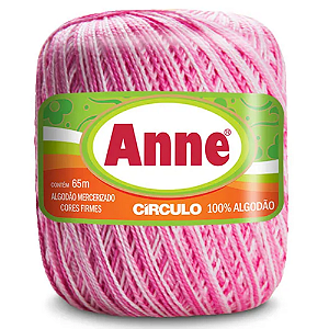 Linha Anne 65m Algodão Cor 9284- Bailarina com 65 metros