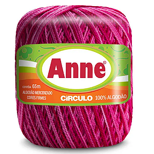 Linha Anne 65m Algodão Cor 9427- Flor com 65 metros