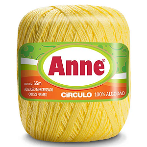 Linha Anne 65m Algodão Cor 1236- Lima com 65 metros