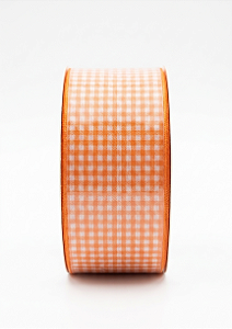 Fita Xadrez 38mm Rolo 10 Metros NYBC Cor 523- Laranja