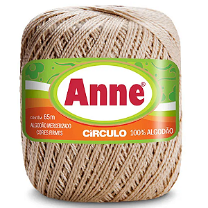 Linha Anne 65m Algodão Cor 7684- Porcelana com 65 metros