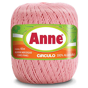 Linha Anne 65m Algodão Cor 3227- Rosa Antigo com 65 metros