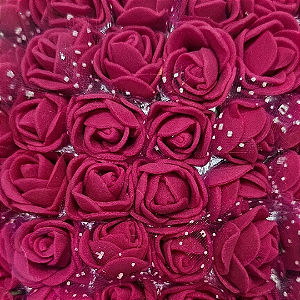 Rosinha EVA - 144 unidades - Cor 312- Rosa Escuro