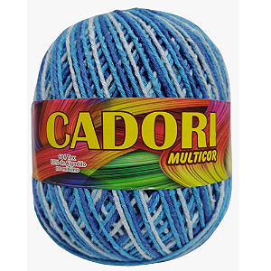 Barbante Cadori Multicolor N.6 Cor 749 Azul Turquesa C/226 Metros