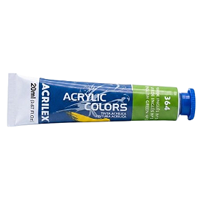 Tinta Acrílica Colors Acrilex 20ml Cor 364 Verde Ingles nº5