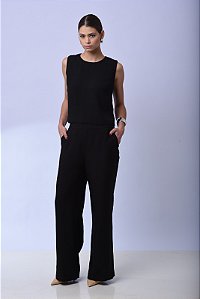 Calça Crepe Patou Preta