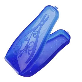 Estojo Porta Alicade de Unhas  1 Unidade Cor  Azul