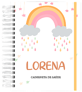 Caderneta de Saúde - Chuvinha Rosa