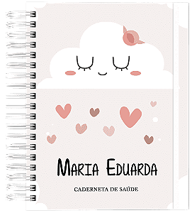 Caderneta de Saúde - Nuvem Rosa