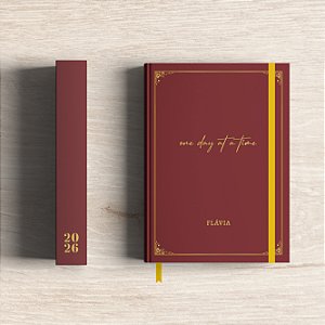 Planner 2026 | One Day At a Time Cereja