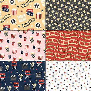 Papéis Digitais | Estampas Cinema | ARQUIVO DIGITAL