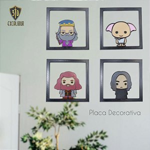 Placa/Quadro Decorativo- HP II