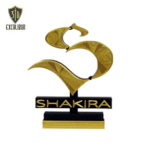 Placa de Mesa- Shakira