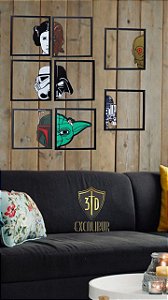 Placa/Quadro Decorativo - Star Wars