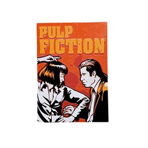 Placa/Quadro Decorativo - Pôster Filme Pulp II