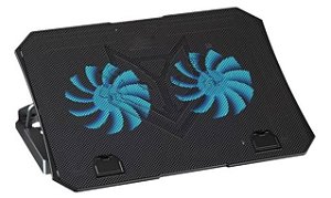 Base Suporte Para Notebook Ventilação Oberon SP242 Ângulo Regulável Até 15,6