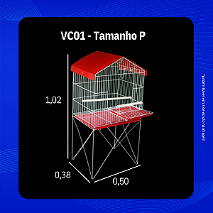 Viveiro para Calopsita