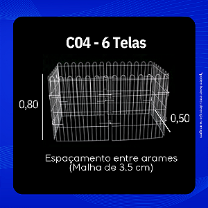 Linha Cercadinhos Tamanho G