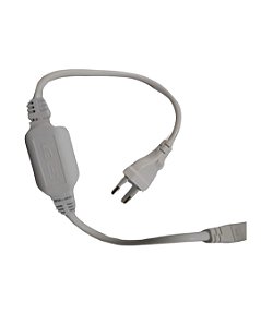 Conector para fita LED (rabicho) 110v