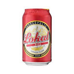 CERVEJA LOKAL LATA 350ML NATURAL