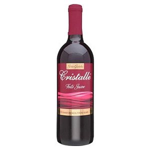 VINHO CRISTALLE 1 LITRO T.SUAVE VIDRO