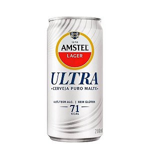 AMSTEL ULTRA 269ML LATA NATURAL