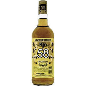AGUARDENTE 58 COMPOSTA 973 ML RETORNAVEL