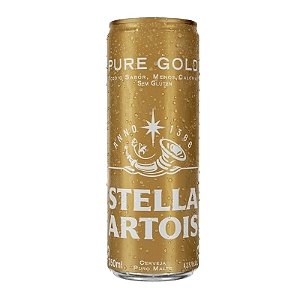 STELLA PURE GOLD LATA 350ML UNIDADE