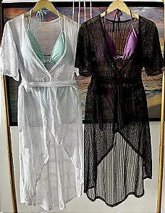 Saída vestido em Tule