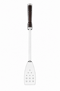 Espátula Longa Para Churrasco E Hambúrguer Em Inox