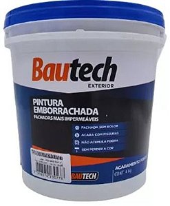 BAUTECH PINT EMBOR IMPER BRANCA 4KG