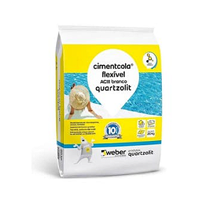CIMENTCOLA FLEXIVEL AC3 BRANCO 20KG PL